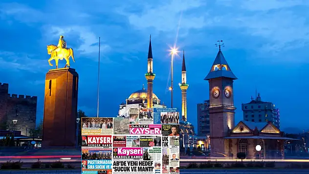 Kayseri Gazetelerinde 28 Mart Cumartesi manşet tek: Mantı, sucuk, pastırma!