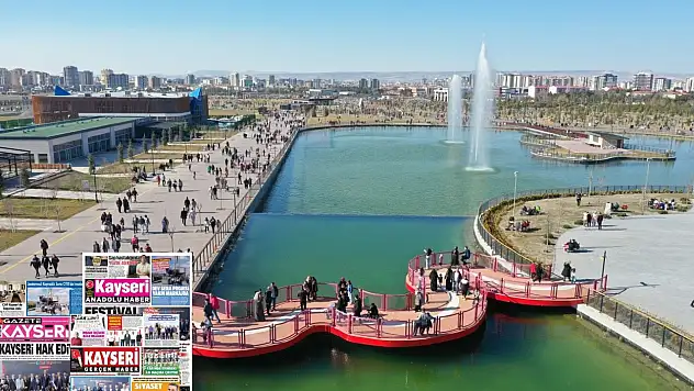 Kayseri Gazetelerinde 6 Eylül Cumartesi günü manşet tek: Kültür yolu Festivali!