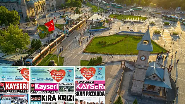 Kayseri Gazetelerinde Arife günü gündemi – Kurban Pazarı, Kira Krizi, Bülent Ecevit...