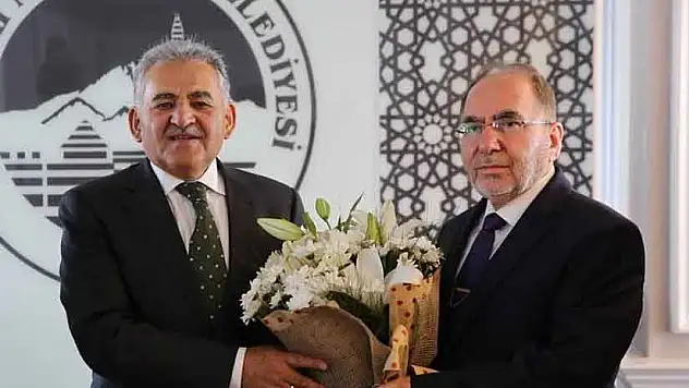 Melikgazi İlçe Müftülüğü'den Başkan Büyükkılıç'a ziyaret 