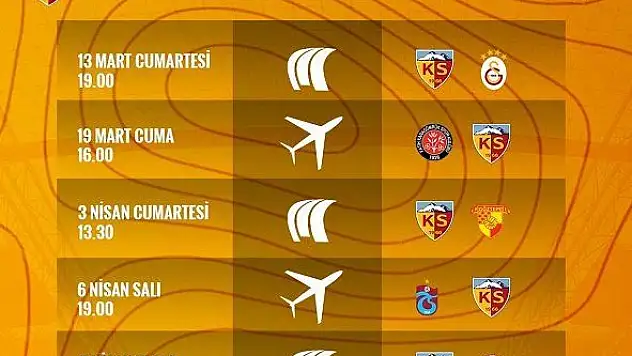 Süper Lig'de 5 haftalık program açıklandı