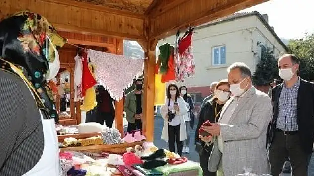 Maharetli ellerin ürettiği ürünler tezgahtaki yerini alacak