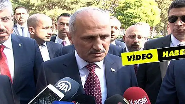 Bakan Turhan: 'Biz ihtiyaçları tespit eder, gereğini yaparız'