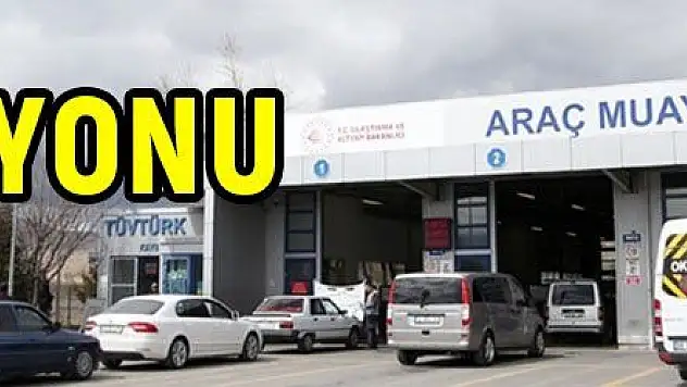 Muayene edilen araç sayısı 10,3 milyonu aştı