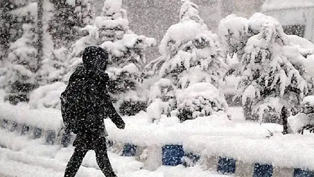 Kayseri için kuvvetli sağanak ve kar uyarısı