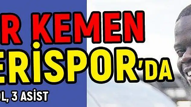 Kayserispor Kemen'i transfer etti