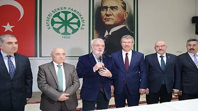 Elitaş: Kayseri Şeker Kayserimizin gurur kaynağı oldu