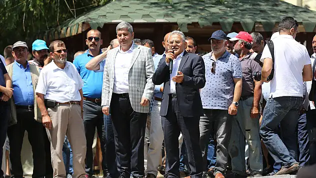 Başkan Büyükkılıç, Bünyan-Karakaya Pilav Şenliği'ne katıldı