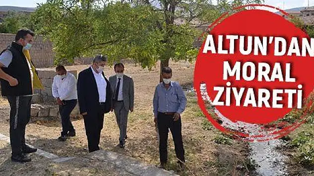 Altun'dan küçük İsmail'e moral ziyareti