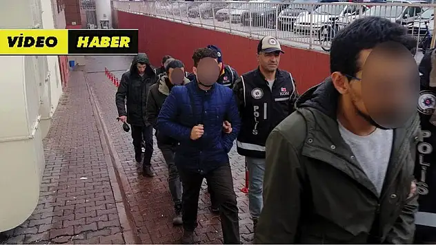 Kayseri merkezli 6 ildeki FETÖ operasyonunda 6 zanlı adliyede