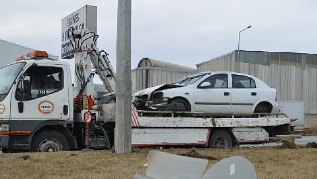 Trafik kazası: 1 yaralı