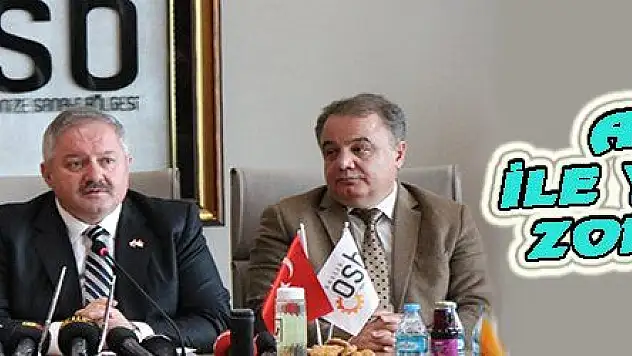 AVRUPA İLE YARIŞMAK ZORUNDAYIZ