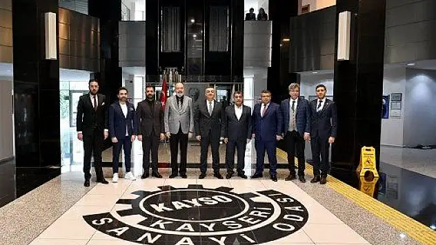 Kayseri OSB yönetimi ziyaretlerini sürdürüyor