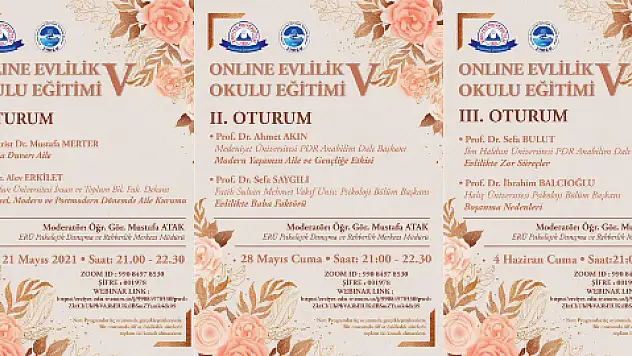 Online 'Evlilik Okulu' başlıyor