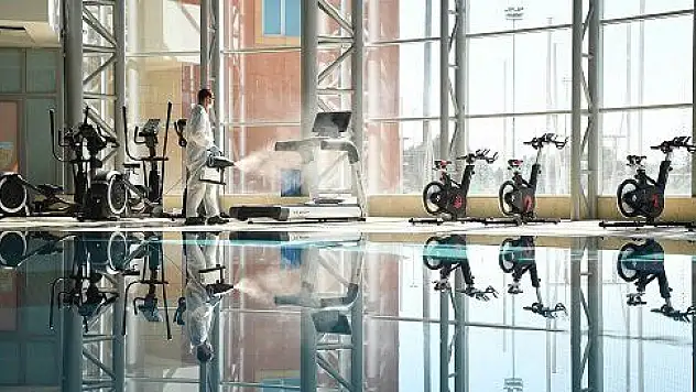 Kayserispor tesisleri dezenfekte edildi 