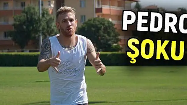 Kayserispor'da Pedro şoku