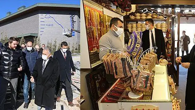 Büyükkılıç'tan Erciyes ve Develi ziyareti