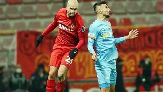 Gaziantep ile Kayserispor 6. randevuda