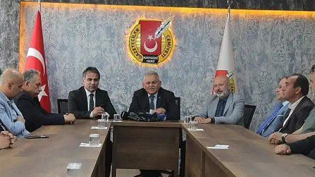 Başkanlardan Kösedağ'a ziyaret