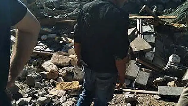 İnşaat alanında çökme: 1 yaralı