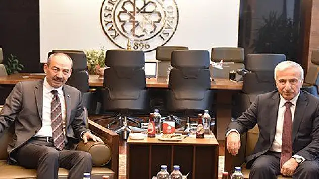 Vali Kamçı'dan KTO'ya ziyaret 