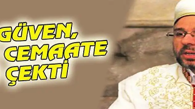 MÜFTÜ GÜVEN, TABURELİ CEMAATE RESTİ ÇEKTİ