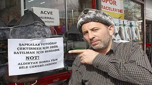 Kayserili esnaftan ilginç uyarı yazısı  