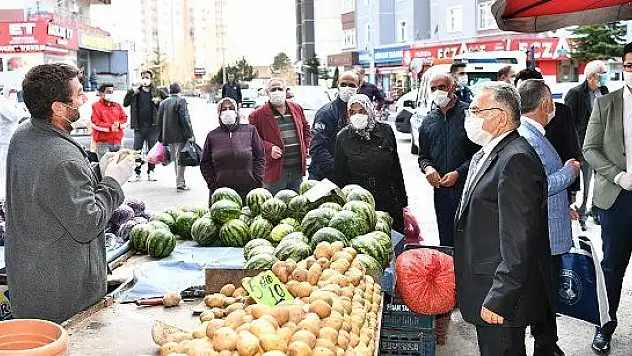 Büyükkılıç pazara indi