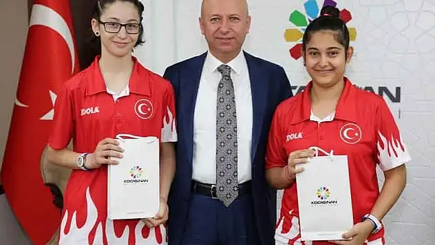 Kocasinanlı millilerin büyük başarısı