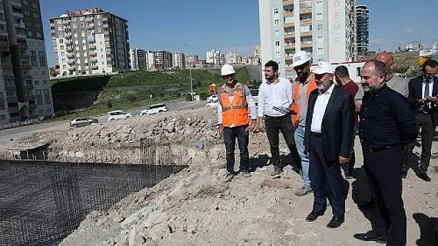 Kocasinan'da 24 derslikli ve 6 ek ders sınıflı lisenin temeli atıldı