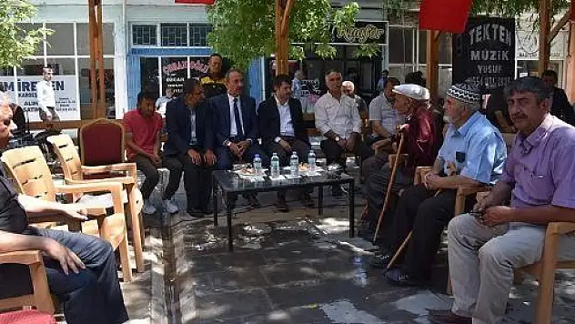 Tomarza'da bayramlaşma programı düzenlendi