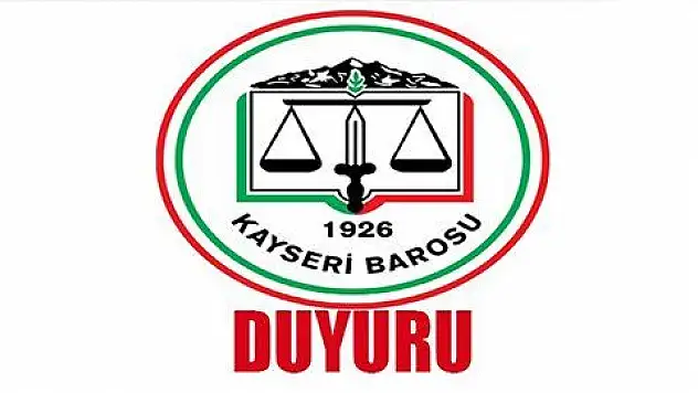 Kayseri Barosu seçime gidiyor