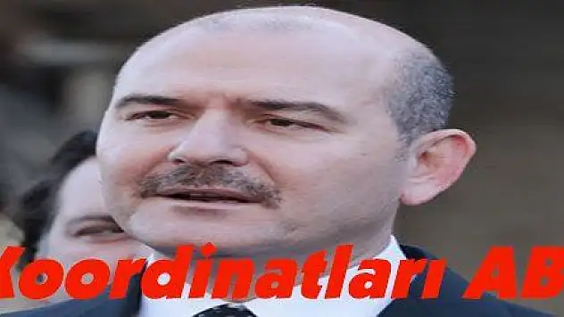 Soylu: 'Koordinatları ABD verdi'