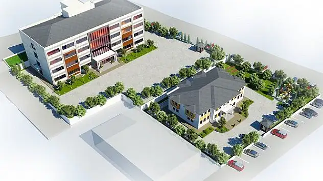 Melikgazi'de bir okulun daha temeli atılıyor
