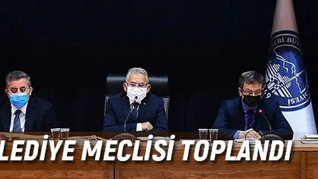 Büyükşehir Belediye Meclisi Toplandı