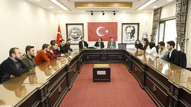 Başkan Yalçın'dan mühendis adaylarına destek