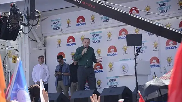 Cumhurbaşkanı Erdoğan'dan, İnce'nin Kadıköy mitingine sert eleştiri