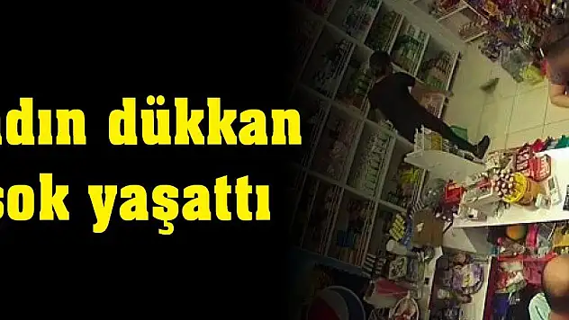 Tırnakçı kadın dükkan sahibine şok yaşattı