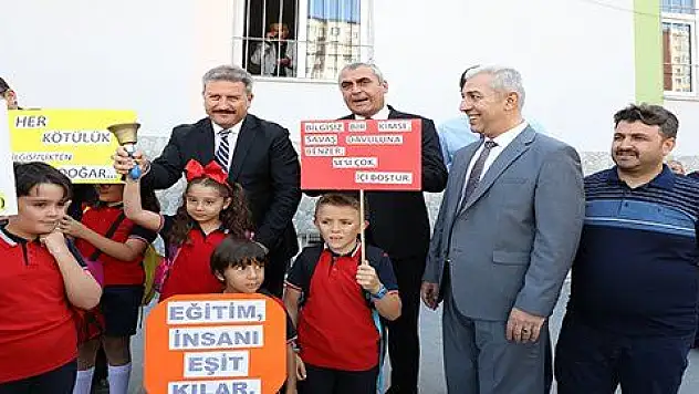 İLK DERS ZİLİ BAŞKAN PALANCIOĞLU'DAN