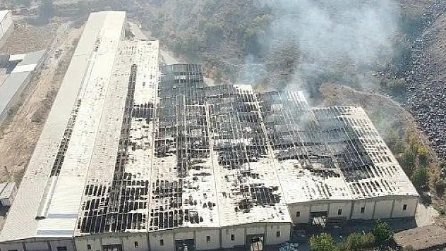 Hasar gün ağarınca ortaya çıktı