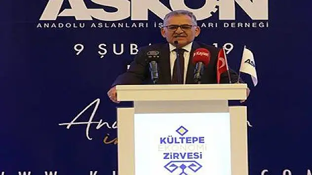 Büyükkılıç'tan yerli ve milli üretime vurgu