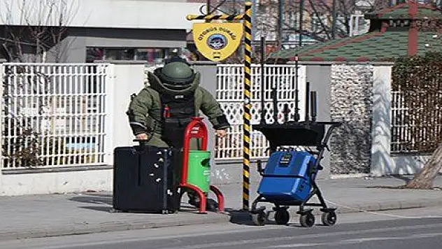 Şüpheli valiz boş çıktı 