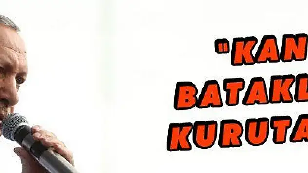 Erdoğan: 'Kandil'deki terör bataklığını kurutacağız'
