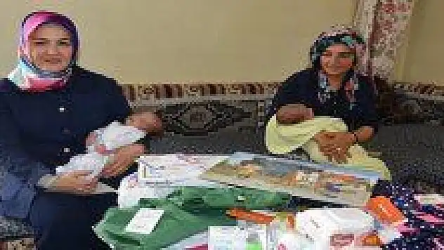 Kocasinan'da aileler mutlu, bebekler mutlu 