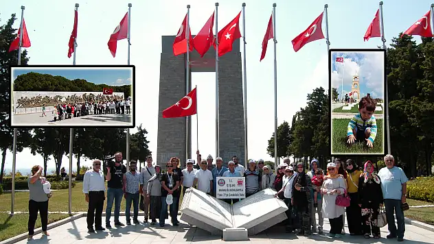 Çanakkale ruhu için Kayseri, 7'den 77'ye Çanakkale'de