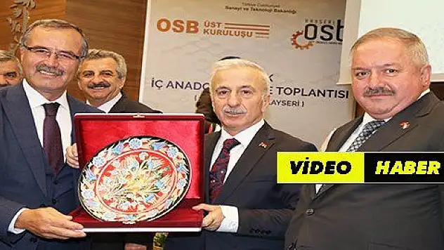 OSB yöneticileri Kayseri'de buluştu