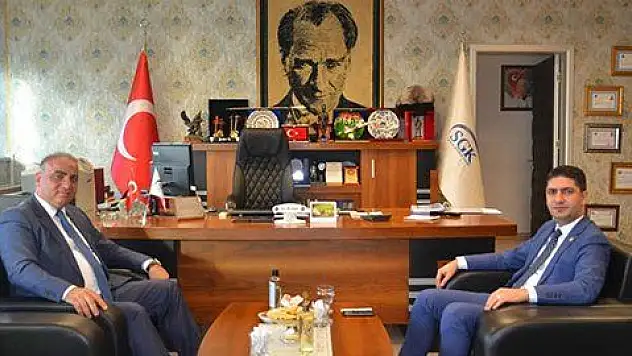 İsmail Özdemir, Kayseri'de ziyaretlerde bulundu
