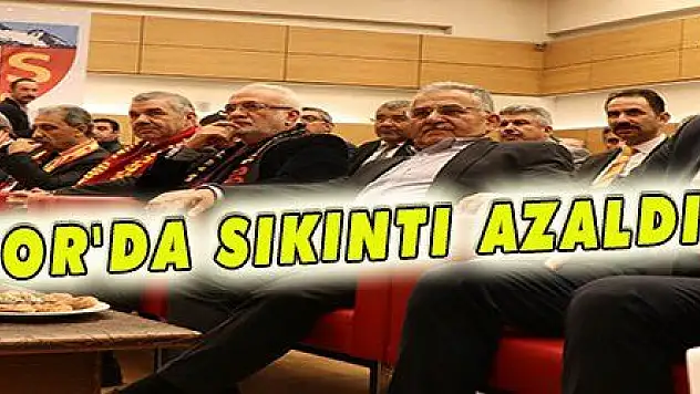 KAYSERİSPOR'DA SIKINTI AZALDI
