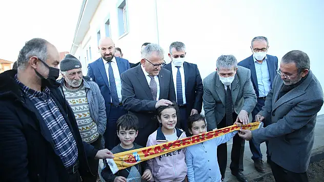  Büyükkılıç'tan Palas'a 6 ayrı müjde