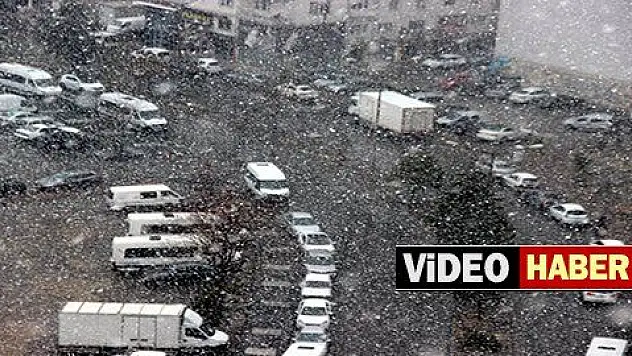 Kayseri'de Mart Ayında Kar Sürprizi